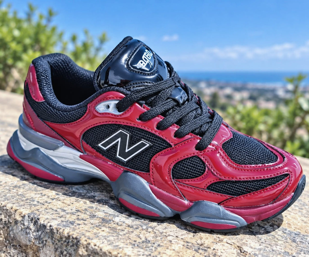 NEW BALANCE 9060 Bordeaux e Preto