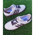Adidas samba branco castanho